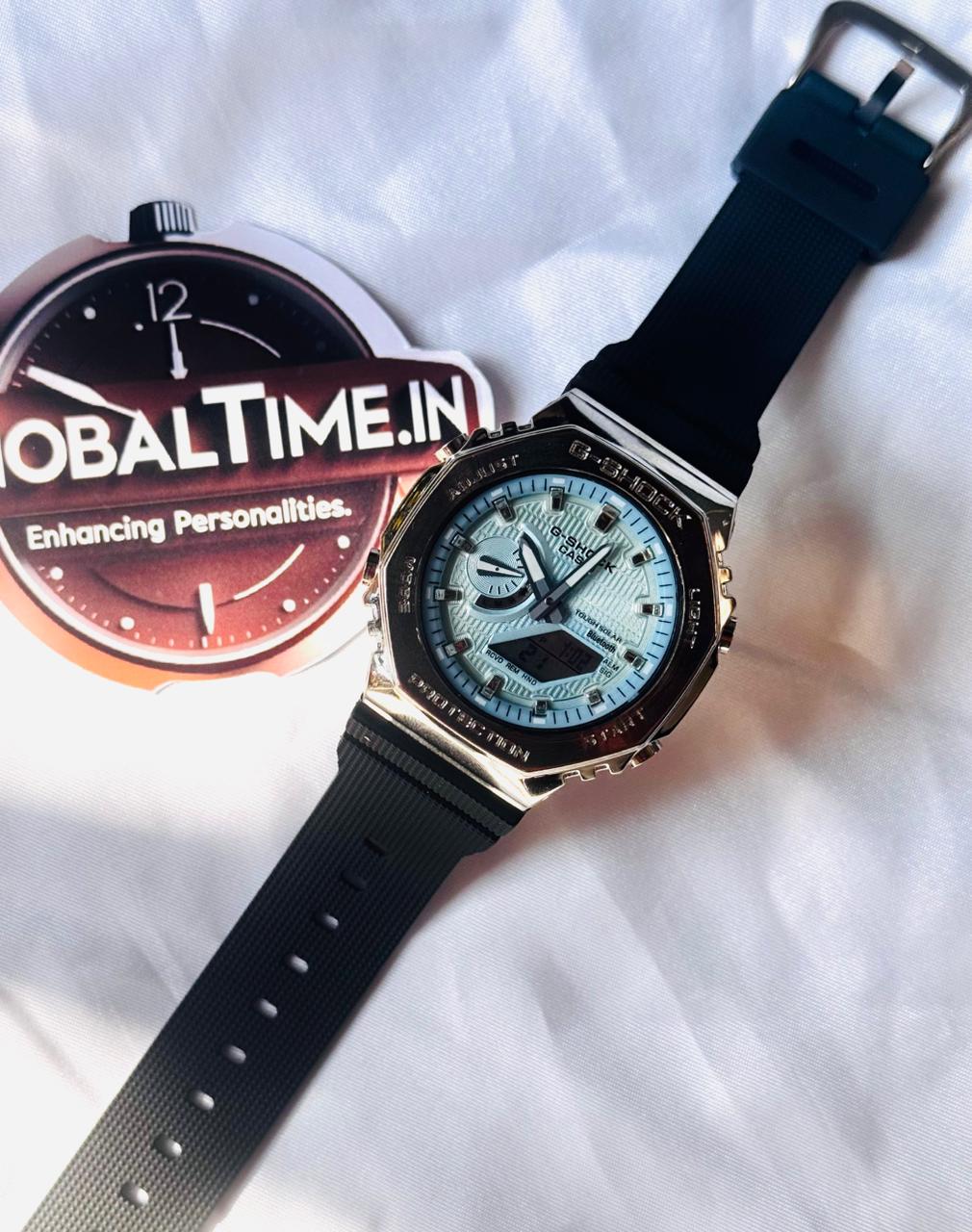 GShock-GA2110 (Analog Digital Watch) Blue