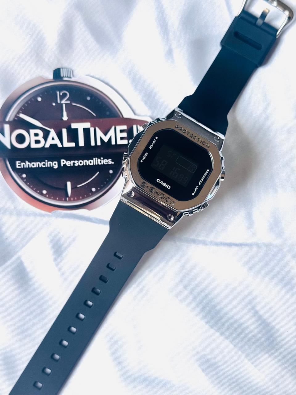 GShock-GA2110 (Analog Digital Watch) Silver