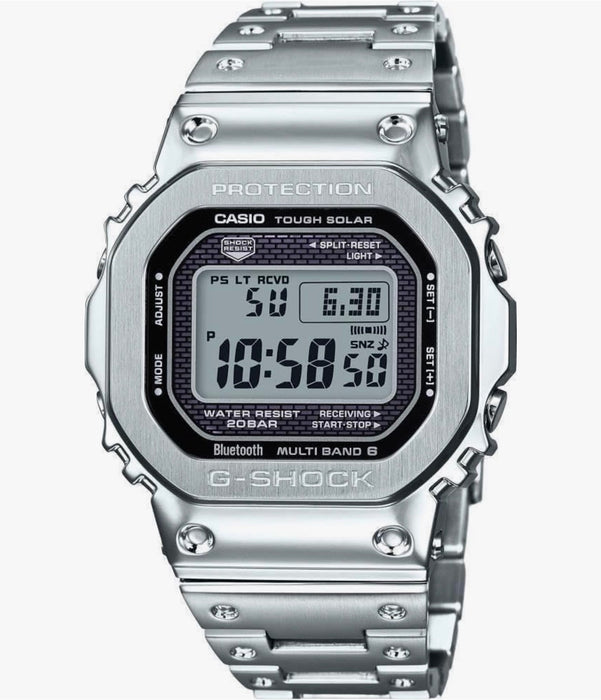 GShockGMWB5000 (Digital Watch) Silver