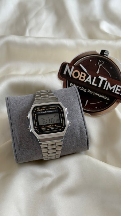 Vintage A168 Unisex (Digital Watch) Silver