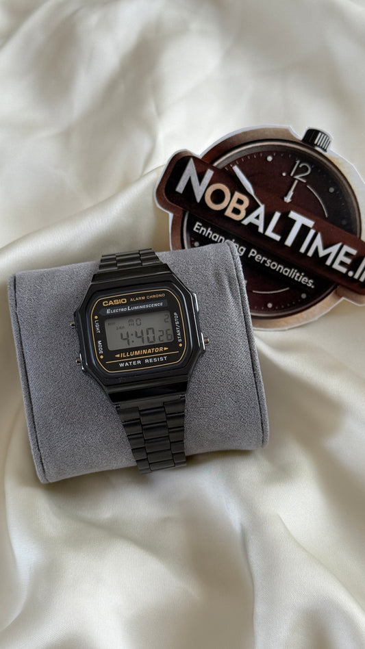 Vintage A168 Unisex (Digital Watch) Black