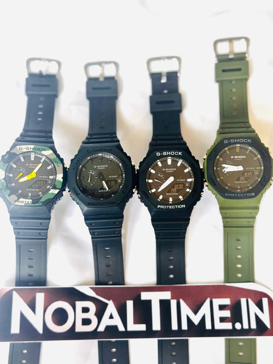 GShock-GA2110 (Analog Digital Watch)