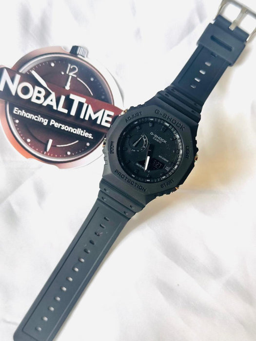 GShock-GA2110 (Analog Digital Watch) Silicon Black