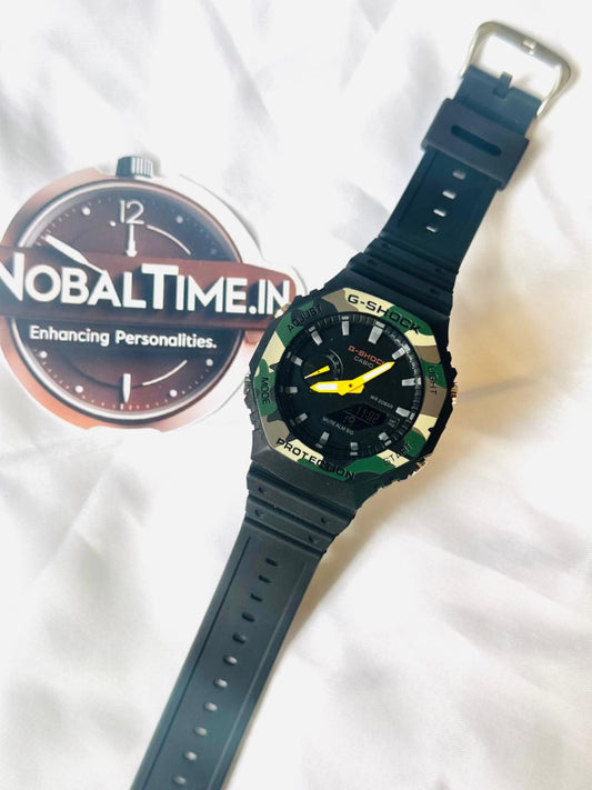 GShock-GA2110 (Analog Digital Watch) Army green