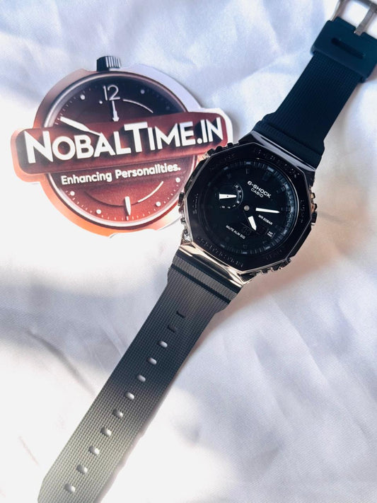 GShock-GA2110 (Analog Digital Watch) Black