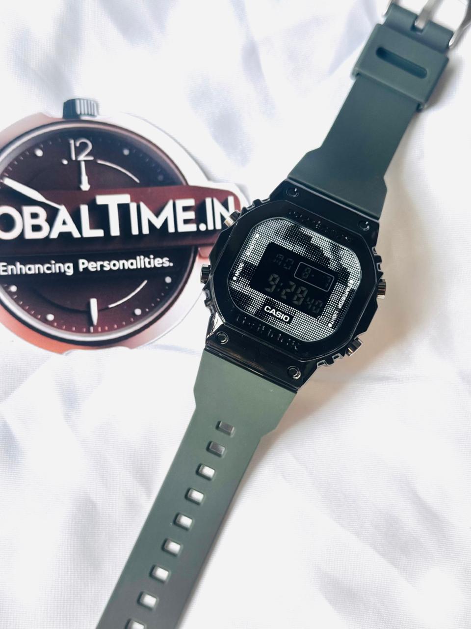 GShock-GA2110 (Analog Digital Watch) Green